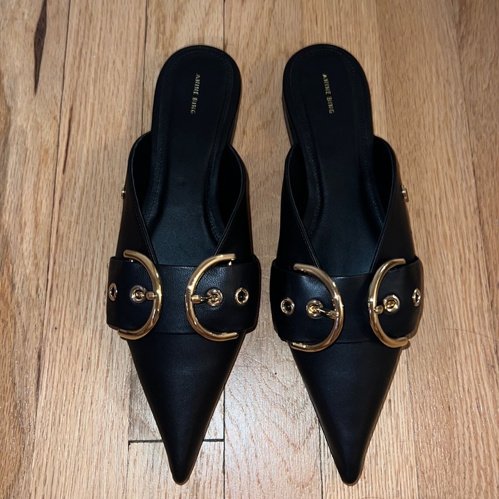 NIB ANINE BING Slip-on Zoe Flats size 37